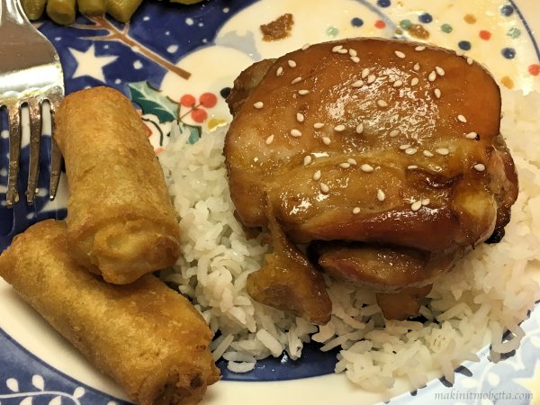 Baked Sesame Chicken