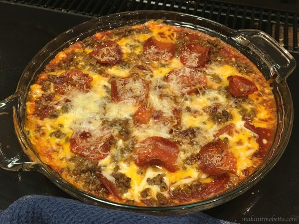 Meat Lovers Pizza Dip