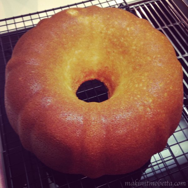 vanilla pound cake without glaze