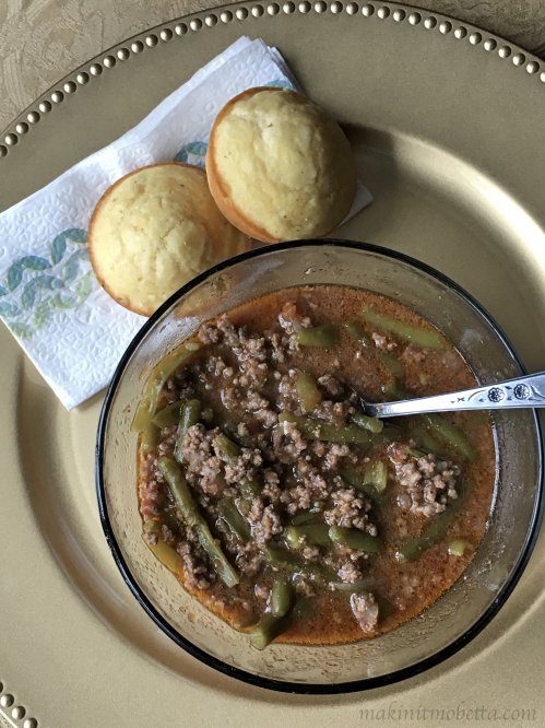 Crock Pot Hamburger Soup