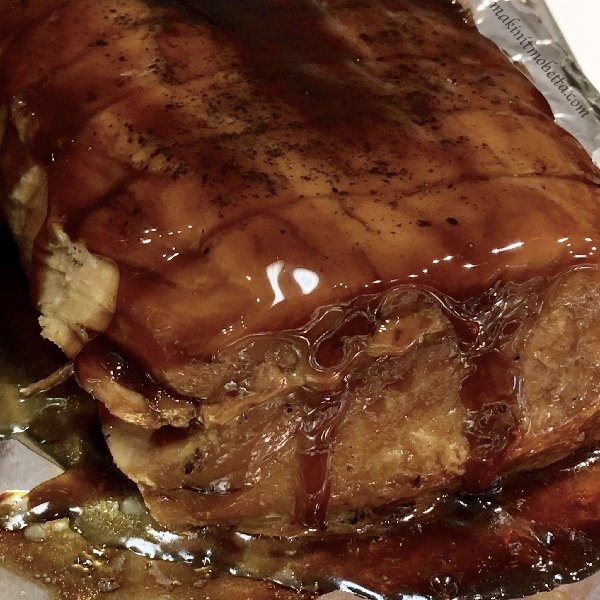 Pork Loin w Balsamic Glaze